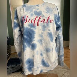 TieDye Buffalo Bills Crewneck